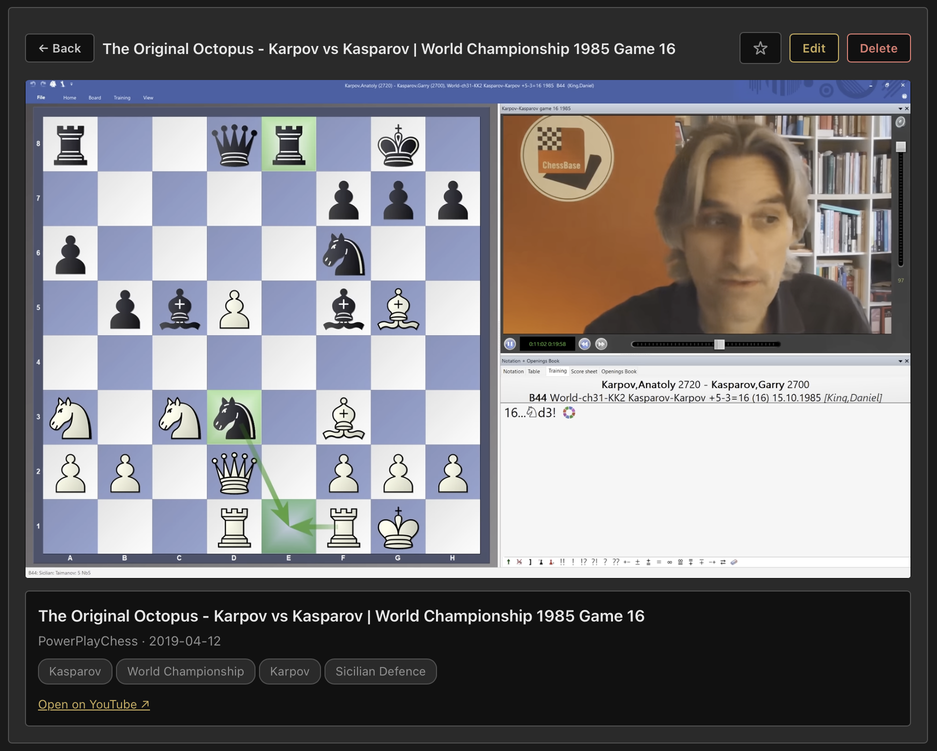 Video player view
